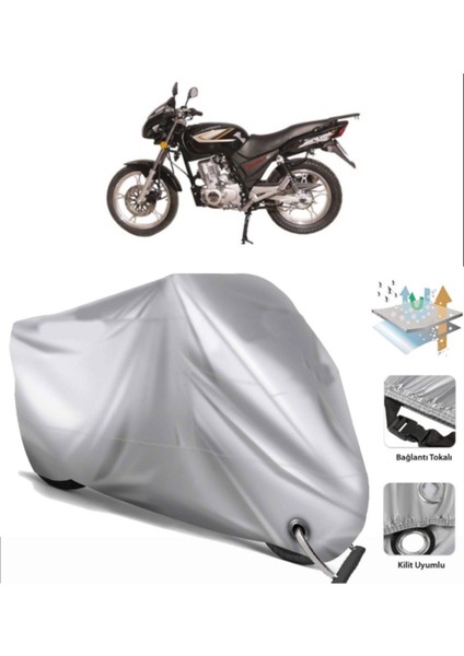 Lifan Discovery 150 Motosiklet Brandası (Bağlantı ve Kilit Uyumlu)