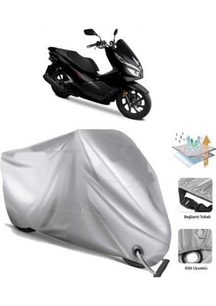 Honda Pcx Motor Brandası Arka Çanta Uyumlu (Bağlant,kilit Uyumlu)