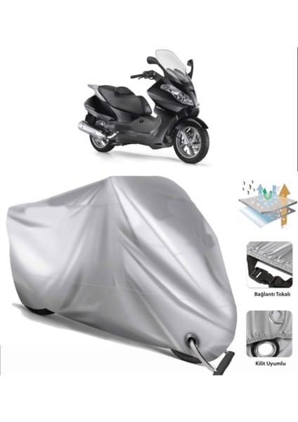 Aprilia Atlantic 500 Sprint Motor Brandası Arka Çanta Uyumlu (Bağlant,kilit Uyumlu)