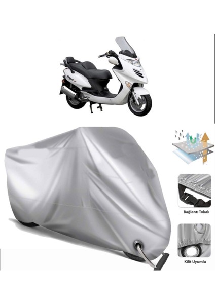 Kymco Grand Dink 250 Motosiklet Brandası (Bağlantı ve Kilit Uyumlu)
