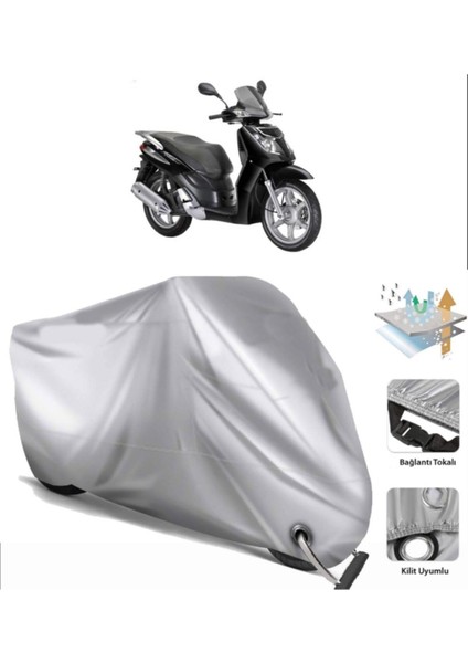 Keeway Outlook 150 Motor Brandası Arka Çanta Uyumlu (Bağlant,kilit Uyumlu)