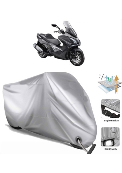 Kymco Xciting 250I Motor Brandası Arka Çanta Uyumlu (Bağlant,kilit Uyumlu)