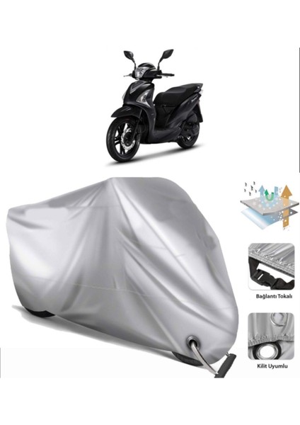 Sym Symphony St 125 Motor Brandası Arka Çanta Uyumlu (Bağlant,kilit Uyumlu)