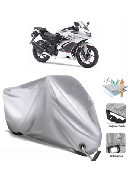 Kawasaki Ninja 250R Motor Brandası Arka Çanta Uyumlu (Bağlant,kilit Uyumlu)