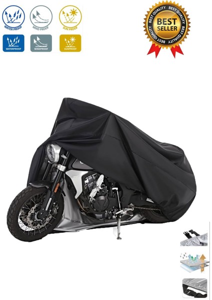Yamaha X-Max 250 Tech Max Siyah Motosiklet Brandası Kilit Uyumlu