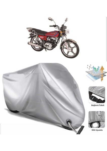 Bisan Yaren Bsx 125 Motosiklet Brandası (Bağlantı ve Kilit Uyumlu)