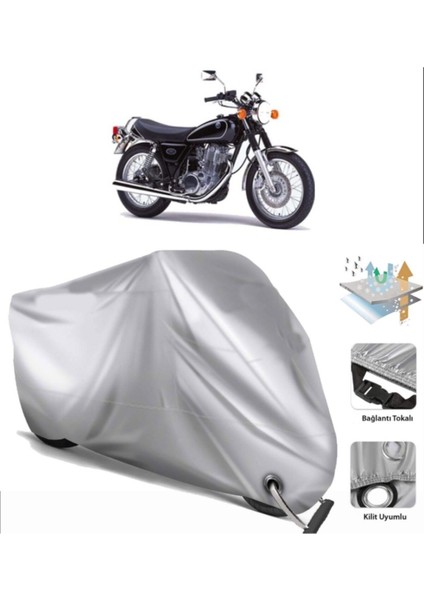 Yamaha SR125 Motosiklet Brandası (Bağlantı ve Kilit Uyumlu)