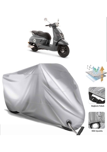 Peugeot Django 50 Motosiklet Brandası (Bağlantı ve Kilit Uyumlu)