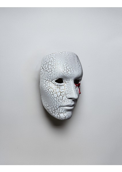 Kanlı Gözyaşı Çatlatma Venedik Maskesi modelleri