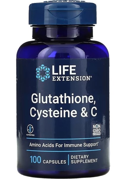 Glutathione Cysteine & C 100 Capsules