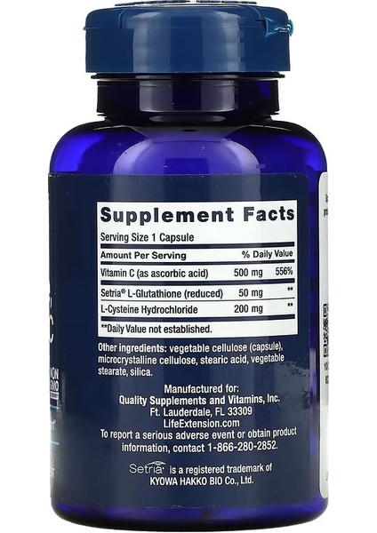 Glutathione Cysteine & C 100 Capsules fiyatları