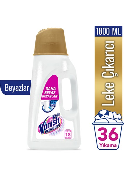 Kosla Oxi Action Gold Sıvı Leke Çıkarıcı 1800 ml Beyazlar için