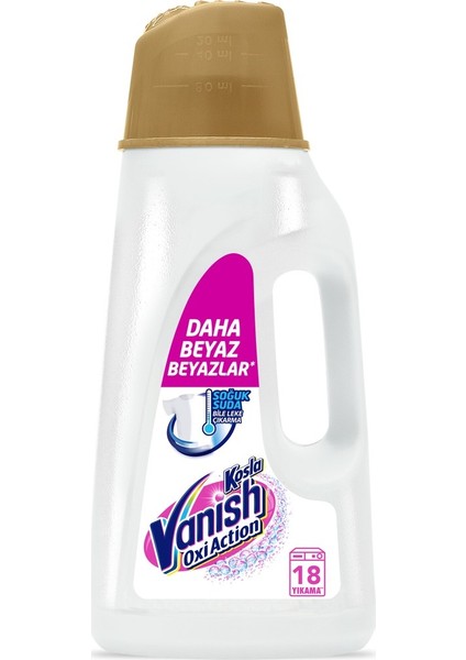 Kosla Oxi Action Gold Sıvı Leke Çıkarıcı 1800 ml Beyazlar için