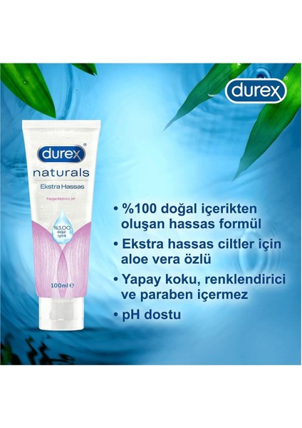 Naturals Jel Ekstra Hassas 100 ml modelleri
