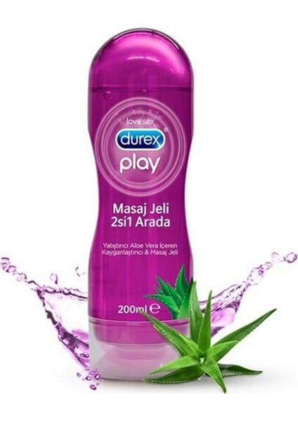 Play & Masaj Jeli Aloe Vera 200ML