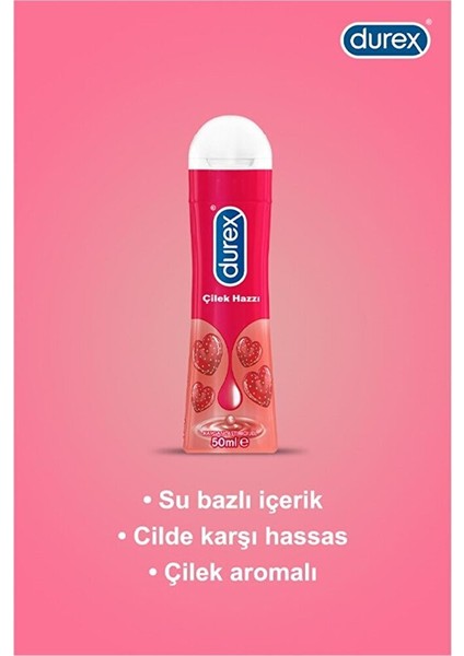 Çilek Hazzı Jel 50 Ml