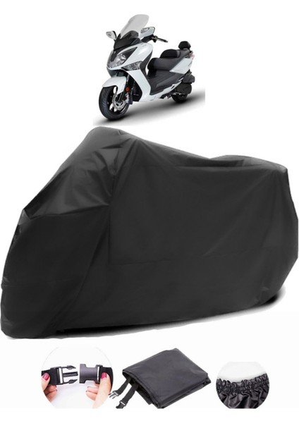 Sym Joymax 250I Abs Siyah Motosiklet Branda Su Geçirmez Dayanıklı Kumaş