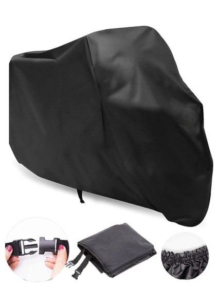 Arora Ar 185-18 Modifiye Motosiklet Brandası Motor Branda-Siyah