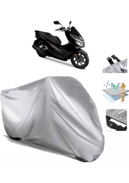 Honda Pcx Motosiklet Brandası Arka Çanta Uyumlu (Bağlantı Tokalı)