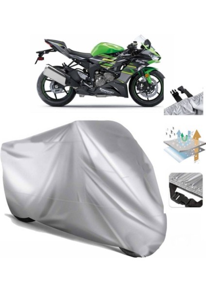 Kawasaki Ninja Zx-6r Motosiklet Brandası Arka Çanta Uyumlu (Bağlantı Tokalı)