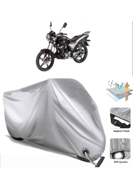 Keeway Speed 150 Motosiklet Brandası Arka Çanta Uyumlu (Bağlantı Tokalı)