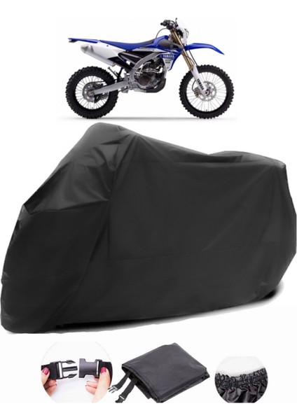 Yamaha Wr 250 F Siyah Motosiklet Branda Su Geçirmez Dayanıklı Kumaş