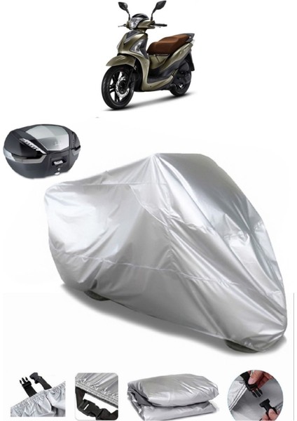 Sym Symphony St 200I Abs Arka Çanta Uyumlu Motosiklet Brandası Lüx Kalite Kalın Yüksek Kalite