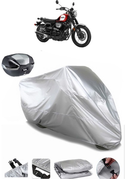 Yamaha SCR950 Arka Çanta Uyumlu Motosiklet Brandası Lüx Kalite Kalın Yüksek Kalite