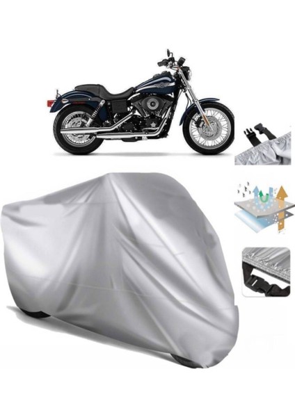 Dyna Super Glide Sport Fxdx Motosiklet Brandası Arka Çanta Uyumlu (Bağlantı Tokalı)