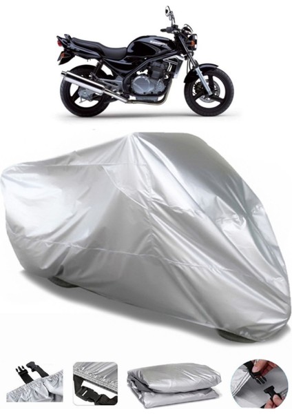 Kawasaki Er-5 Motosiklet Brandası Lüx Kalite Kalın Yüksek Kalite