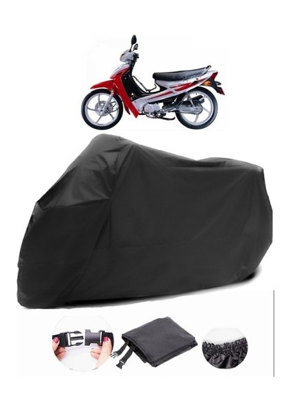 Kymco Activ 100 Siyah Motosiklet Branda Su Geçirmez Dayanıklı Kumaş