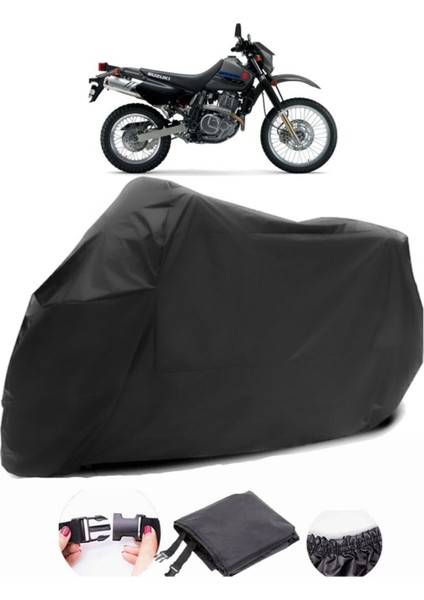 Suzuki DR650 Se Siyah Motosiklet Branda Su Geçirmez Dayanıklı Kumaş