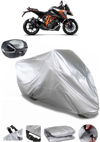 Ktm 1290 Super Duke Gt Arka Çanta Uyumlu Motosiklet Brandası Lüx Kalite Kalın Yüksek Kalite