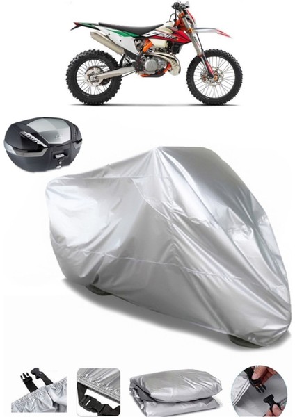 Ktm 250 Exc Six Days Arka Çanta Uyumlu Motosiklet Brandası Lüx Kalite Kalın Yüksek Kalite