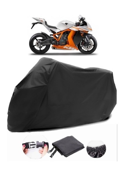 Ktm 1190 Rc8 R Siyah Motosiklet Branda Su Geçirmez Dayanıklı Kumaş