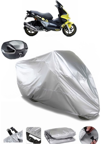 Gilera Runner Vxr 200 Arka Çanta Uyumlu Motosiklet Brandası Lüx Kalite Kalın Yüksek Kalite