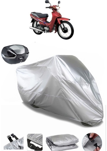 Yamaha Crypton Arka Çanta Uyumlu Motosiklet Brandası Lüx Kalite Kalın Yüksek Kalite