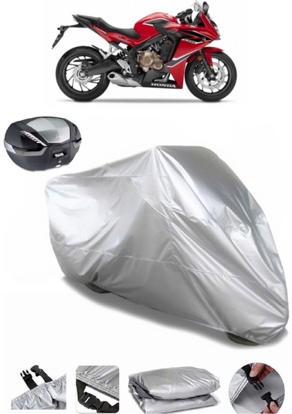 Honda Cbr 600 F Arka Çanta Uyumlu Motosiklet Brandası Lüx Kalite Kalın Yüksek Kalite
