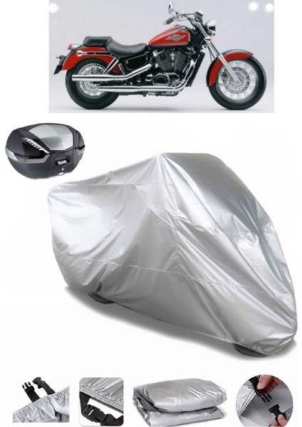 Honda Vt 1100 Shadow Ace Arka Çanta Uyumlu Motosiklet Brandası Lüx Kalite Kalın Yüksek Kalite