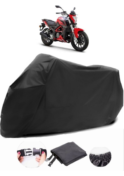 Benelli Bn 251 Siyah Motosiklet Branda Su Geçirmez Dayanıklı Kumaş