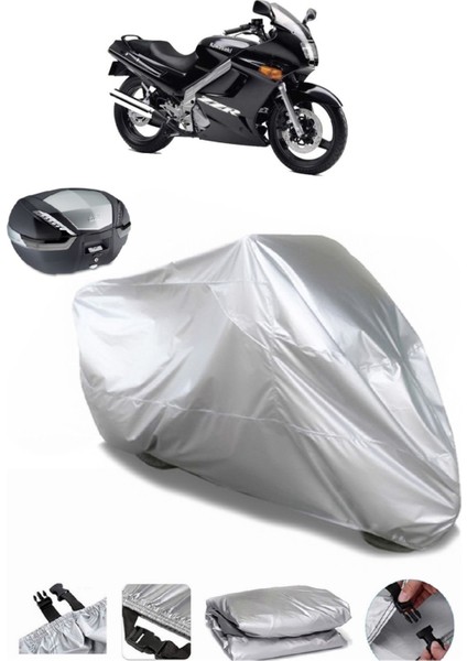 Kawasaki Zzr 250 Arka Çanta Uyumlu Motosiklet Brandası Lüx Kalite Kalın Yüksek Kalite
