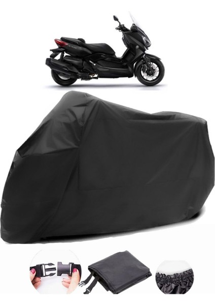 Yamaha X-Max 350 Iron Max Abs Siyah Motosiklet Branda Su Geçirmez Dayanıklı Kumaş