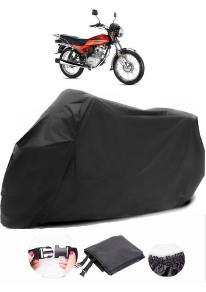 Honda Cgl 125 Siyah Motosiklet Branda Su Geçirmez Dayanıklı Kumaş