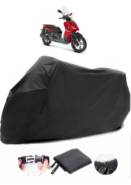 Kanuni Explorer Siyah Motosiklet Branda Su Geçirmez Dayanıklı Kumaş