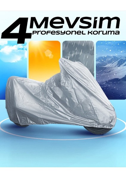 Qooder Qv4 Motosiklet Brandası Lüx Kalite Kalın Yüksek Kalite