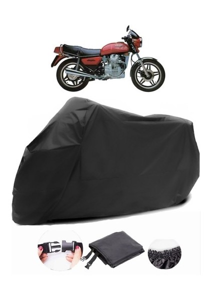 Honda Cx 500 Siyah Motosiklet Branda Su Geçirmez Dayanıklı Kumaş
