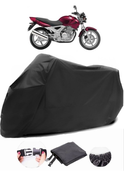 Honda Cbf 250 Siyah Motosiklet Branda Su Geçirmez Dayanıklı Kumaş