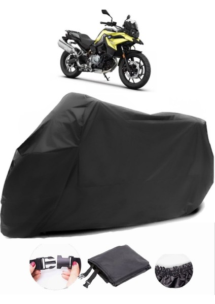 Bmw F 750 Gs Siyah Motosiklet Branda Su Geçirmez Dayanıklı Kumaş Uyumlu
