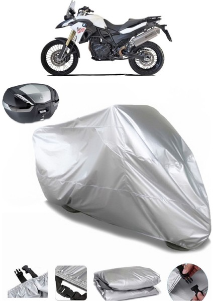Bmw F 800 Gs Arka Çanta Uyumlu Motosiklet Brandası Lüx Kalite Kalın Yüksek Kalite