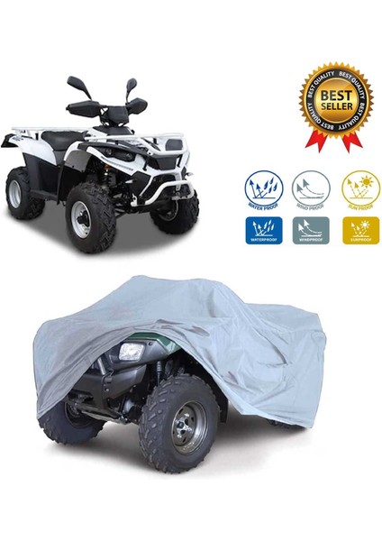 Kuba Jumbo 300 Su Geçirmez Atv Brandası Gri